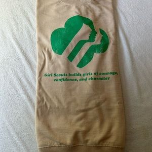 Nordstrom purchased new used Girl Scouts sweatshirt
